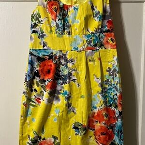 Spence dress floral sleeveless size 6